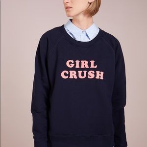MOTHER Denim NWT Graphic “Girl Crush” Sweatshirt